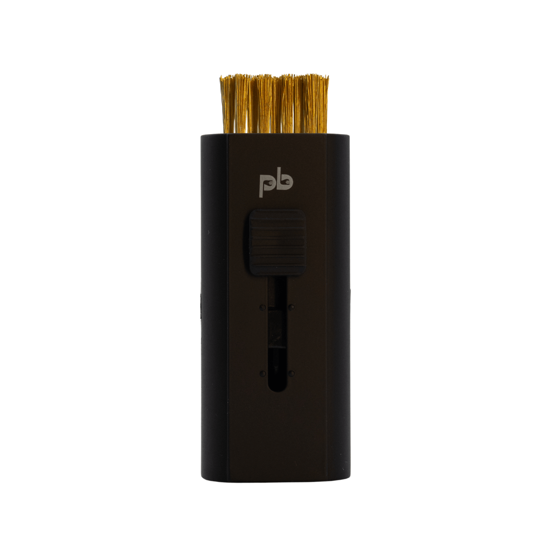 Pocket Brush Golf Club Cleaner Cleaning Brush Black