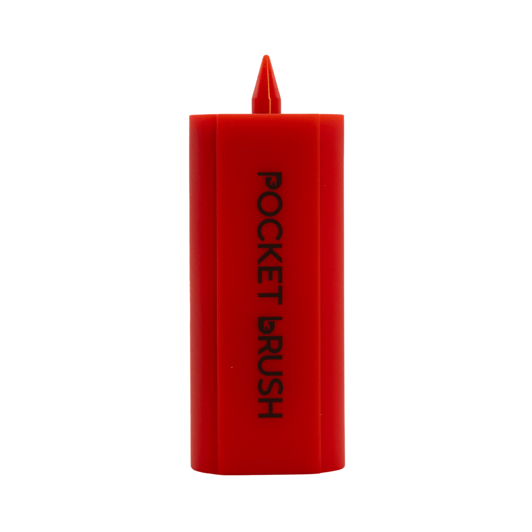 Pocket Brush Golf Club Cleaner | Club Cleaning Brush Sunday Red