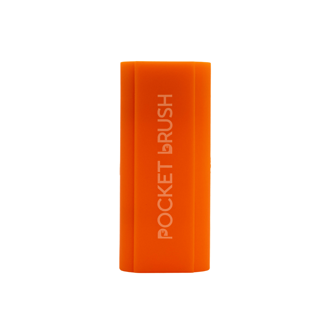 Orange Pocket Brush Golf Club Cleaner | Golf Club Cleaning Brush