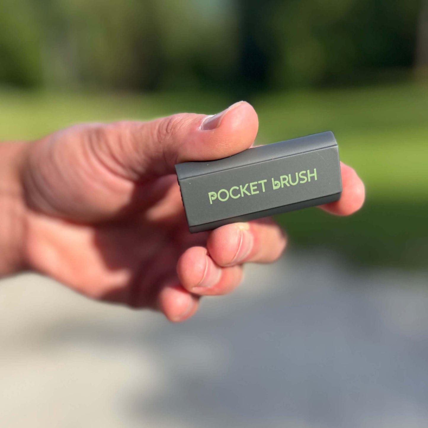 Pocket Brush Golf Club Cleaner Cleaning Brush Charcoal