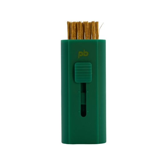 Pocket Brush Golf Club Cleaner Cleaning Brush Masters Green