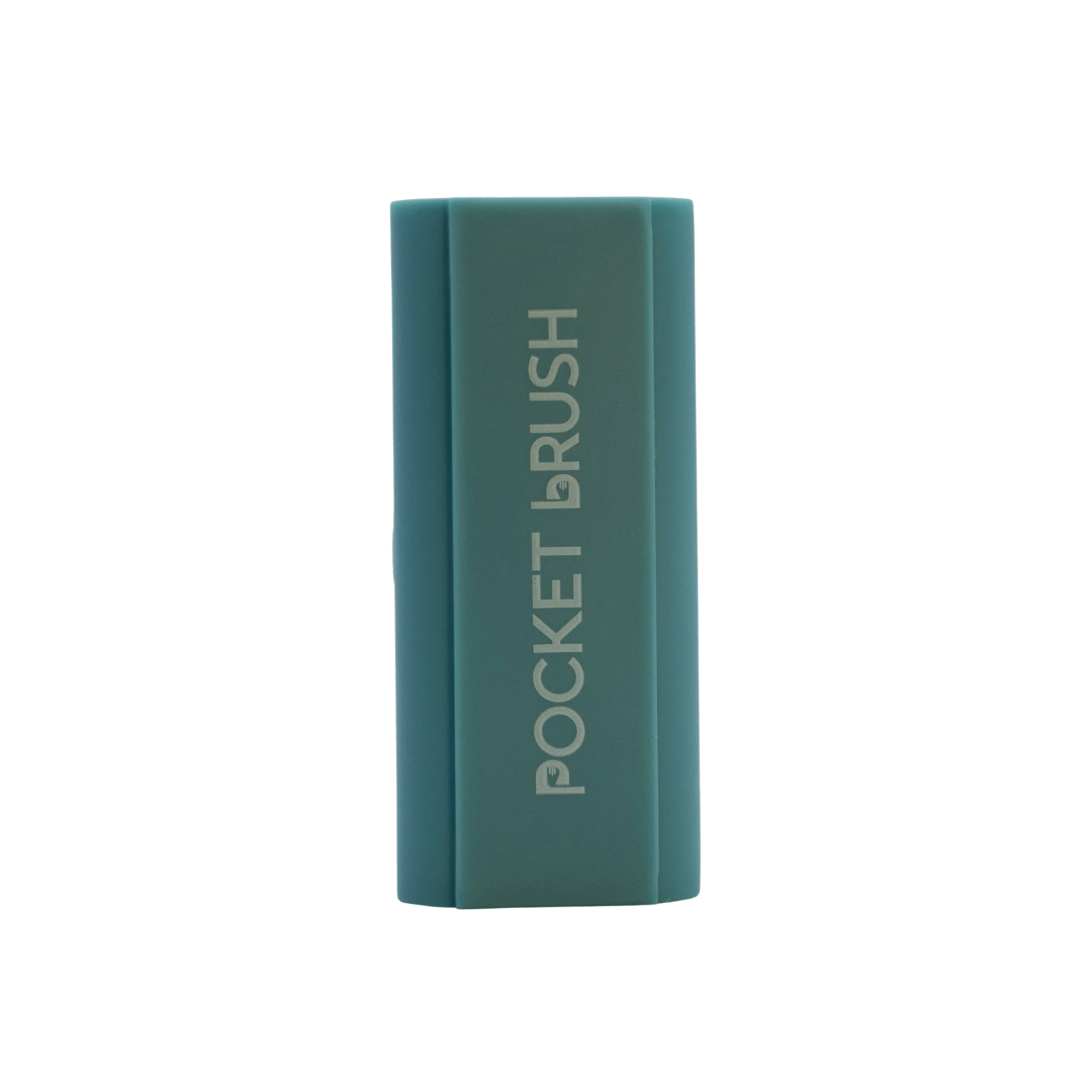 Pocket Brush - Portable Golf Club Groove Cleaner | Club Cleaning Tool | Ocean Blue