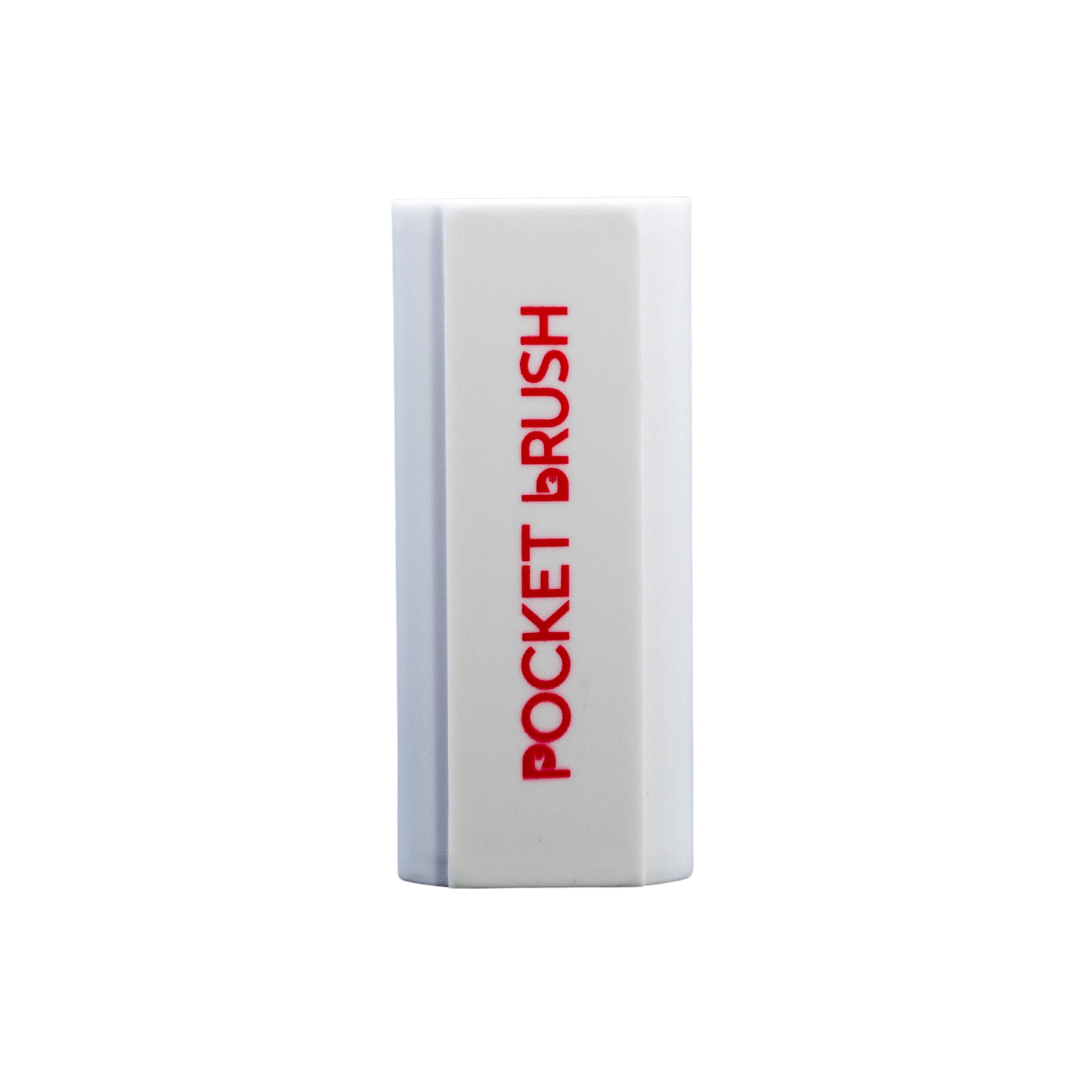 Pocket Brush Golf Club Cleaner | Club Cleaning Brush White