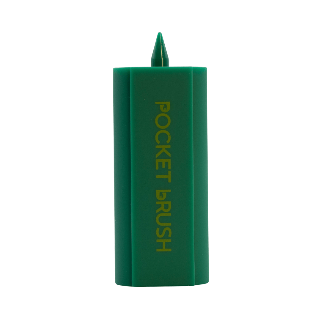Pocket Brush Golf Club Cleaner | Club Cleaning Brush Masters Green
