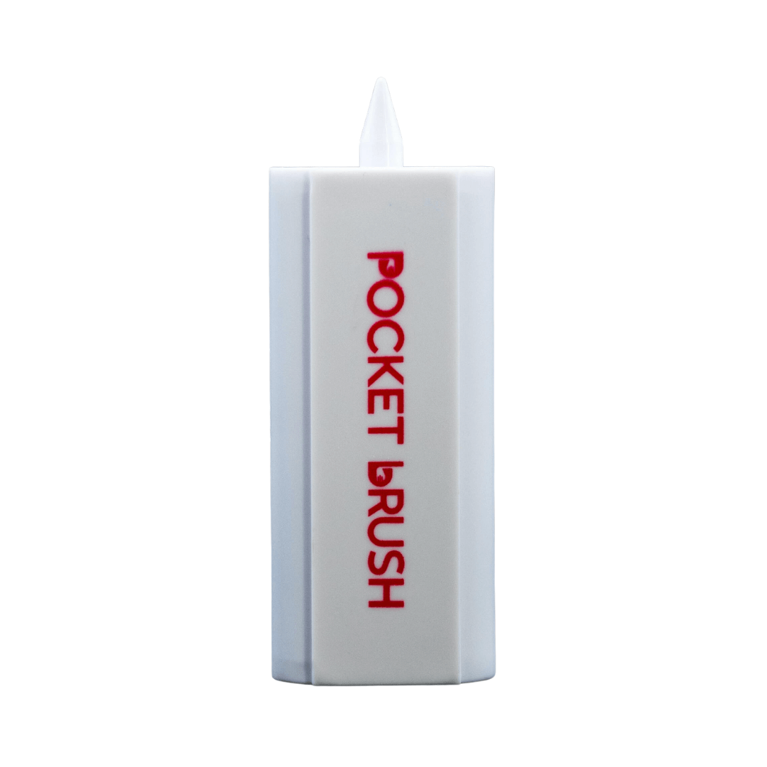 Pocket Brush Golf Club Cleaner | Club Cleaning Brush White