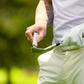 Pocket Brush Golf Club Cleaner | Club Cleaning Brush White