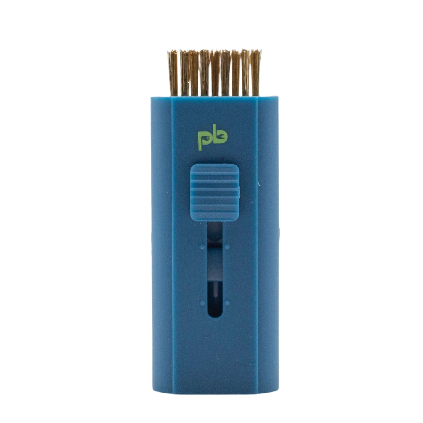 Pocket Brush Golf Club Cleaner Navy/Lime Front