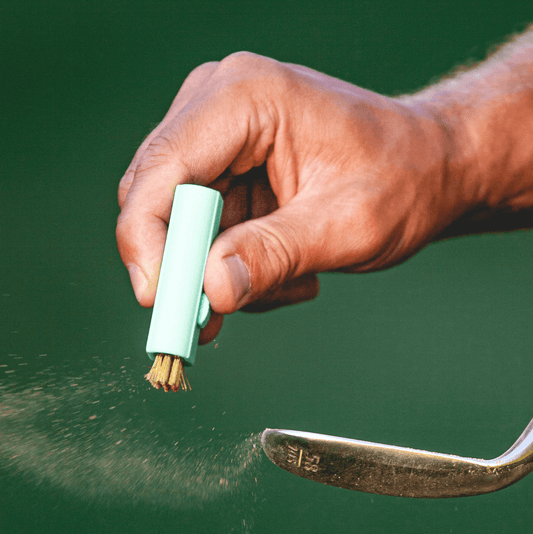 Pocket Brush Golf Club Cleaner - Mint Green
