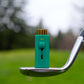 Pocket Brush Golf Club Cleaner Cleaning Brush Masters Green
