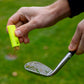 Pocket Brush Golf Club Cleaner Cleaning Brush Neon